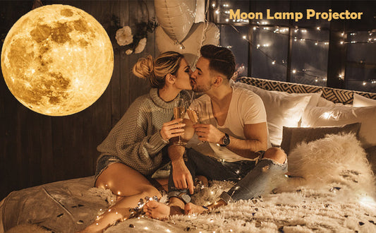 Rotatable Moon Projector Night Light