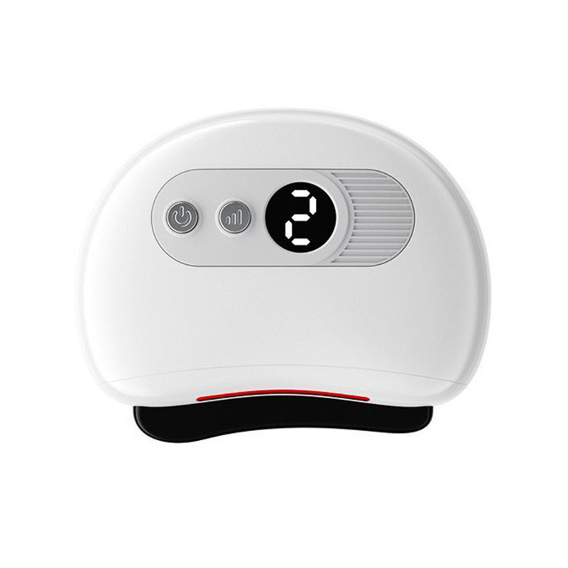 Bianstone Scraping Instrument For Home Use, Shoulder And Neck Massager, Scraping Board, Lifting Beauty Treatment, Hot Compress, Meridian Brush, Temperature Sensing Electric Heating