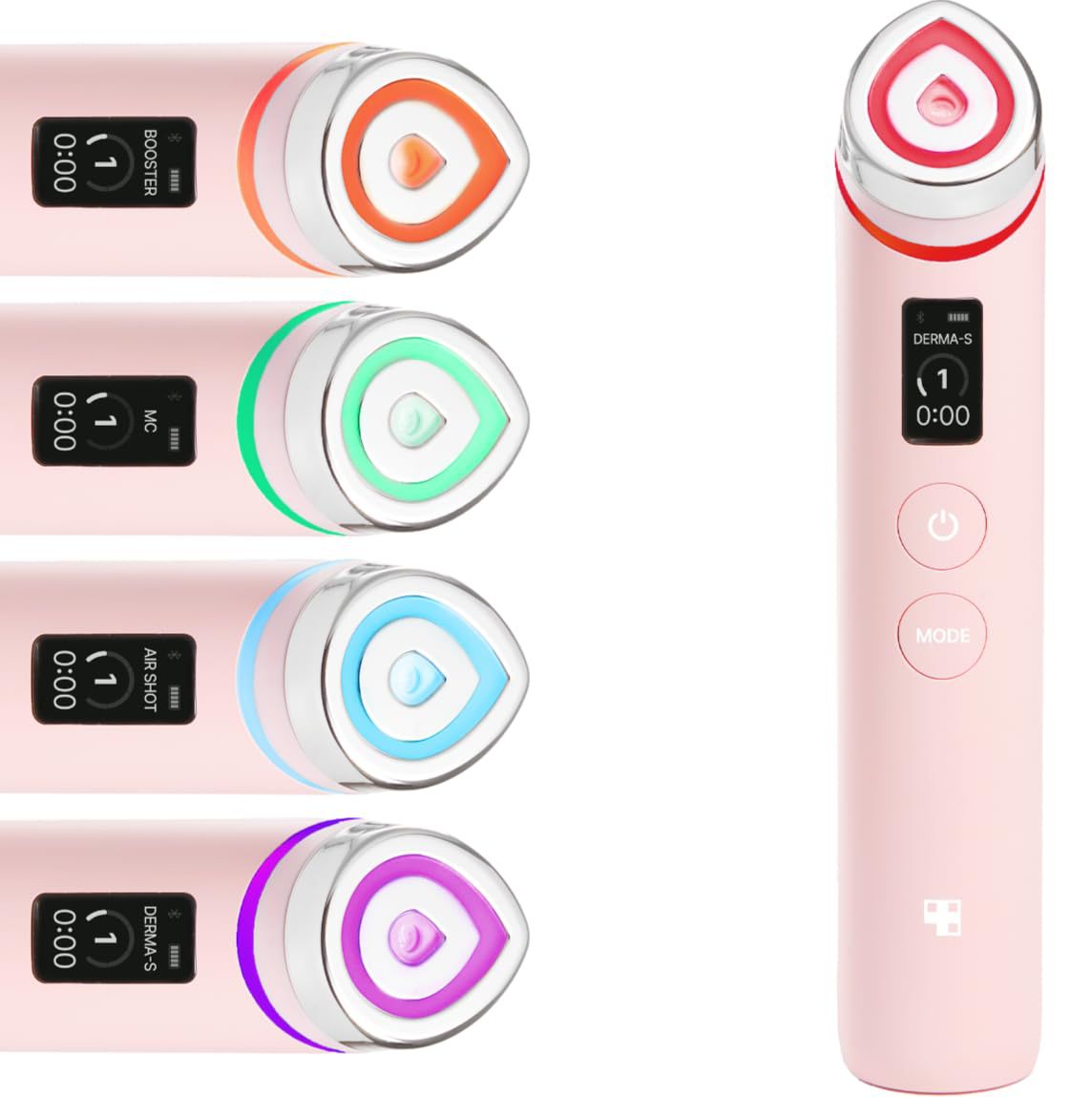 Amazon's Popular Led 7-Color Multi-Functional 6-in-1 Beauty Instrument Heating Vibration Radio Frequency Microcurrent Beauty Instrument