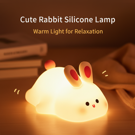 Cute Rabbit Silicone Lamp