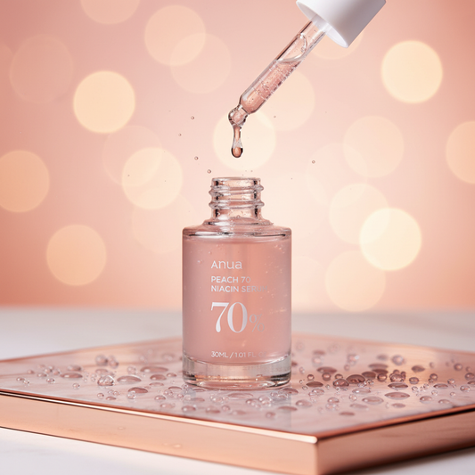 Luxury Peach Serum Close-up