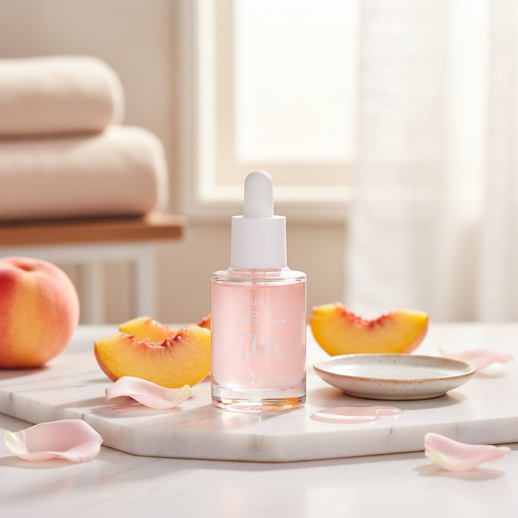 Luxury Peach Serum Lifestyle